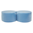 Poetsrol Cellulose Blauw 3-Laags 380m | HACCP | 2 Rollen