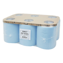 Handdoek op Rol Matic Plus Blauw 2-Laags 150m | ECO | 6 Rollen