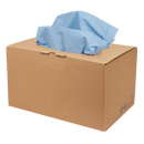 Blauwe Poetsdoeken HACCP 42x33 cm | 2-Laags Cellulose | 240 Stuks