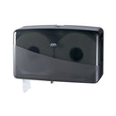 Toiletpapierdispenser Duo Mini Jumbo Zwart | PearlLine