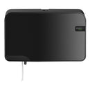 Toiletpapierdispenser Compactrol QuartzLine zwart – Duo