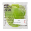 Urinoirmat anti-spat EVA groen met appelgeur