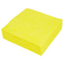Gele sopdoeken A-kwaliteit 38×40 cm – sterk & absorberend