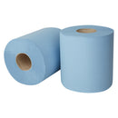 Poetspapier midirol blauw 2-laags – sterk & absorberend