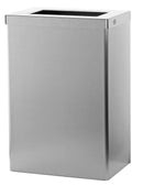 Santral RVS afvalbak 50 liter – open inworp