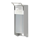 Ingo-Man aluminium zeepdispenser 500 ml – type Plus met korte bedieningsbeugel