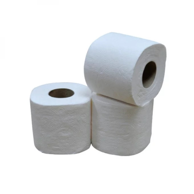 Toiletpapier traditioneel cellulose (2 laags, 10 x 4 rollen, 400 vellen)