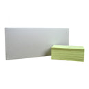 Towels Z-fold green (2 layers, 23 x 25 cm, 20 x 160 sheets in box)