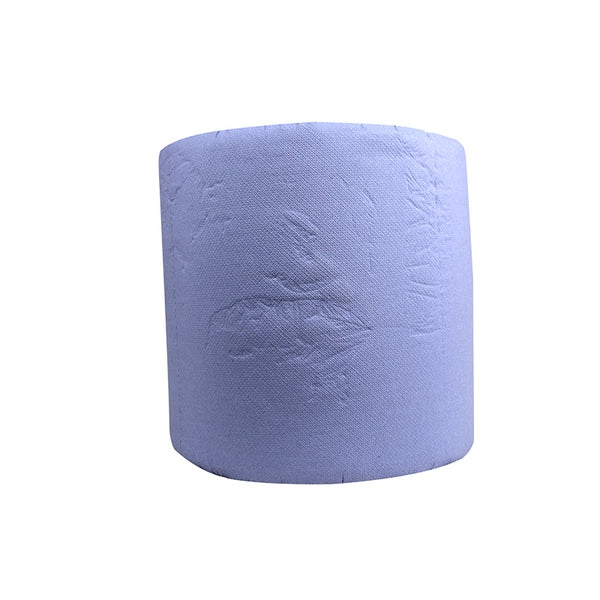 Industrierol Verlijmd Blauw (3 laags, 36 cm x 380 m, 1 rol)